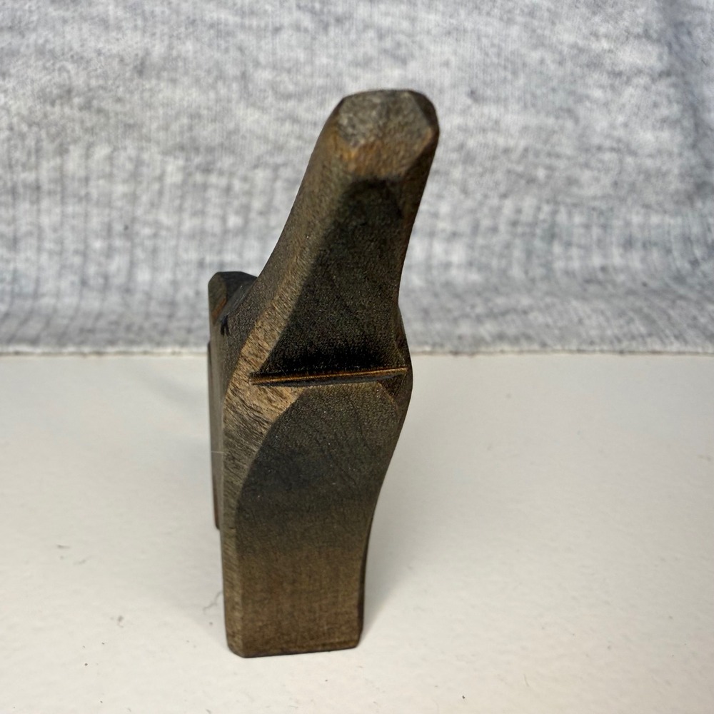VTG 90s OSTHEIMER German Wooden Elephant Figurine Hand Carved little RETIRED - Picture 6 of 9